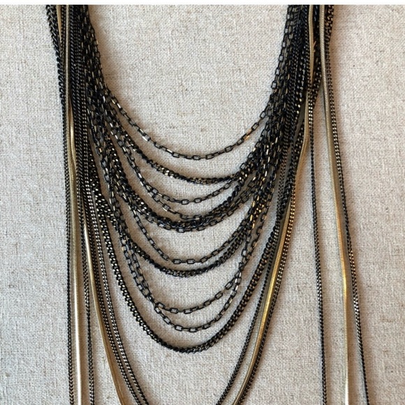 Stella and Dot layered feather necklace - Picture 7 of 10